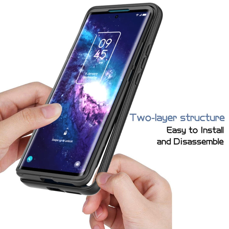 Starry Sky Solid Color Series Shockproof PC + TPU Case, For Motorola Moto E7 Power — view 10