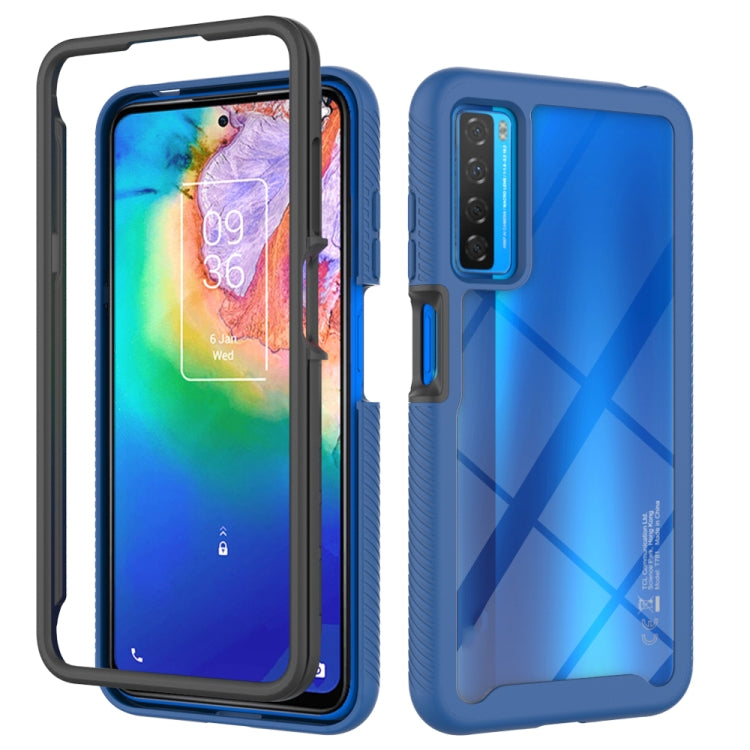 Starry Sky Solid Color Series Shockproof PC + TPU Case, For Motorola Moto E7 Power — For TCL 20 Pro 5G