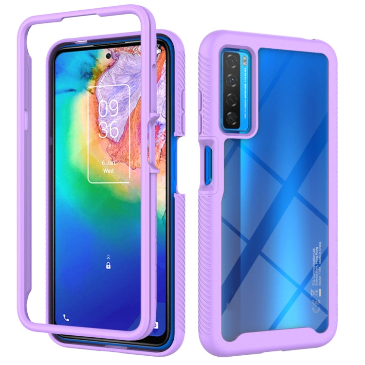 Starry Sky Solid Color Series Shockproof PC + TPU Case, For Motorola Moto E7 Power — For TCL 20s