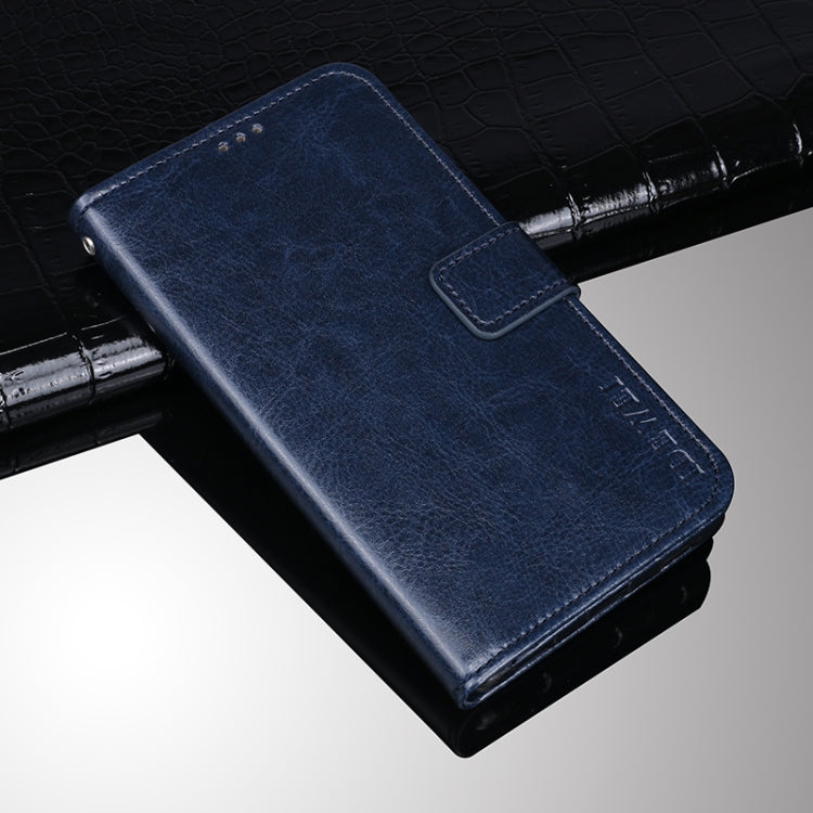 idewei Crazy Horse Texture Horizontal Flip Leather Case with Holder & Card Slots & Wallet
