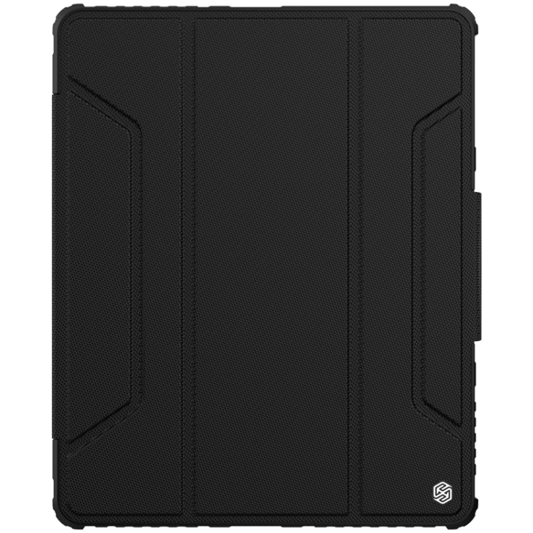 NILLKIN Bumper Pro Horizontal Flip Leather Case with Pen Slot & Holder & Sleep / Wake-up Function