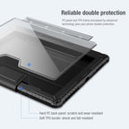 NILLKIN Bumper Pro Horizontal Flip Leather Case with Pen Slot & Holder & Sleep / Wake-up Function