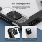 NILLKIN Bumper Pro Horizontal Flip Leather Case with Pen Slot & Holder & Sleep / Wake-up Function