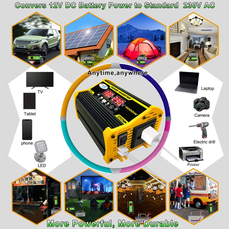 Legend II Generation 12V to 220V 300W Car Power Inverter