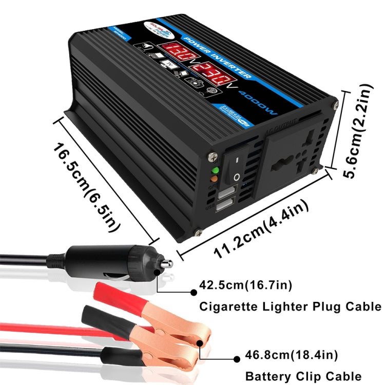Tang II Generation 12V to 220V 300W Car Power Inverter