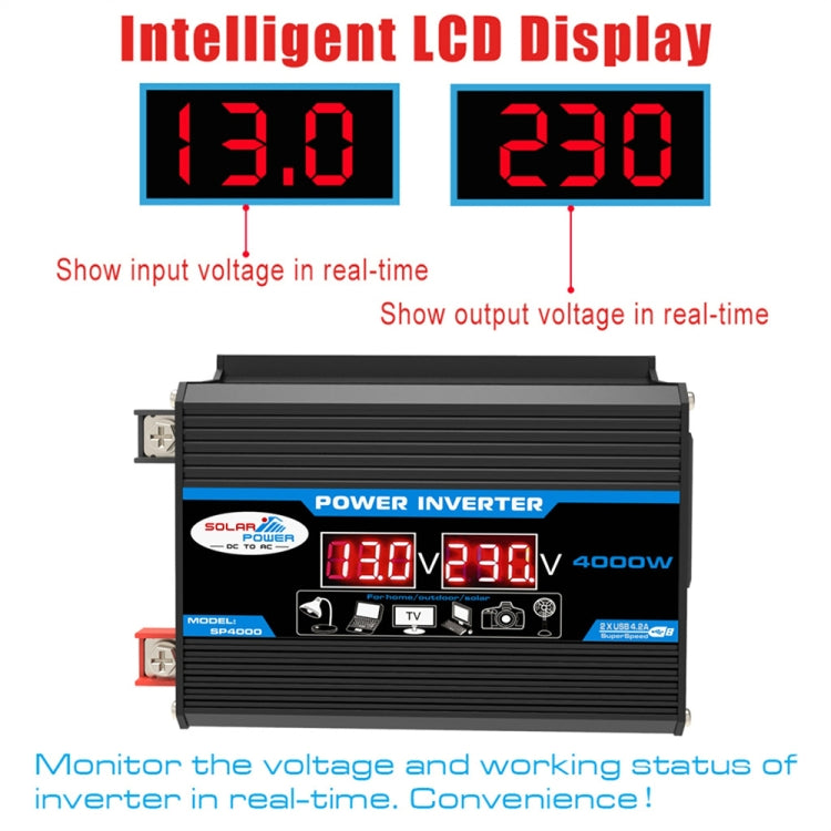 Tang II Generation 12V to 220V 300W Car Power Inverter