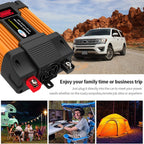 Little Wasp 12V to 110V 6000W Car Power Inverter with LED Display & Dual USB