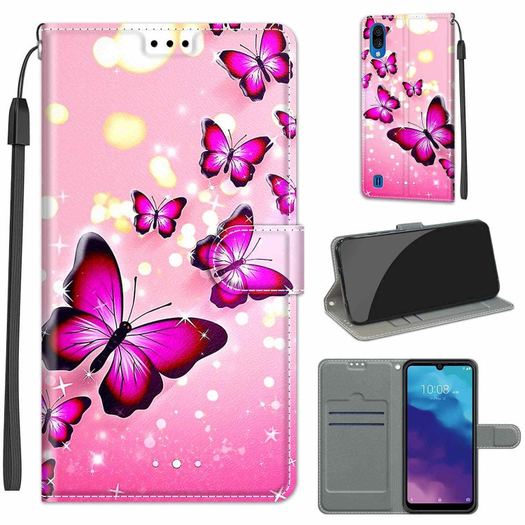 Voltage Coloured Drawing Magnetic Clasp Horizontal Flip PU Leather Case with Holder & Card Slots