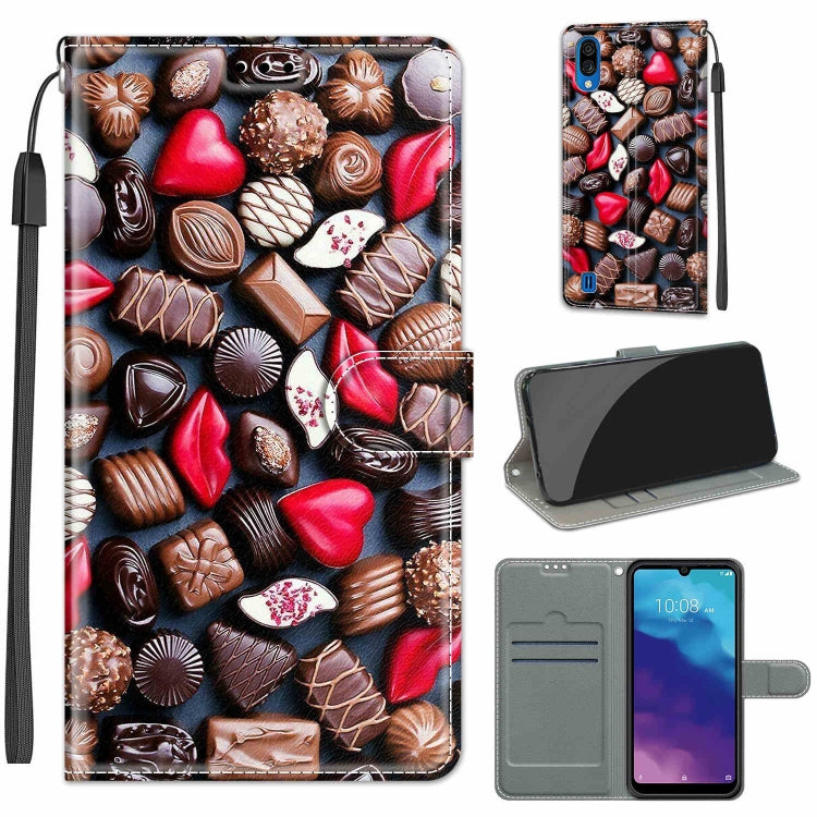 Voltage Coloured Drawing Magnetic Clasp Horizontal Flip PU Leather Case with Holder & Card Slots