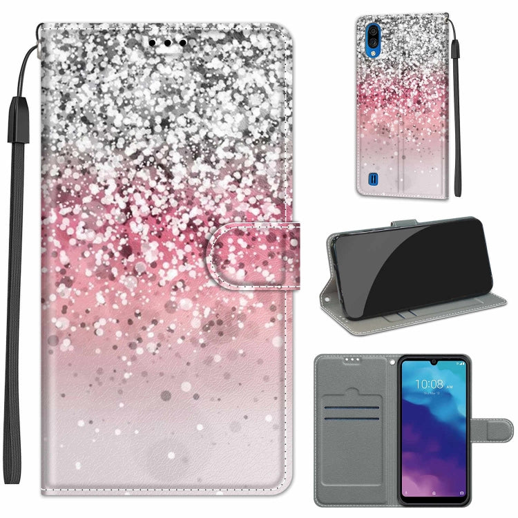 Voltage Coloured Drawing Magnetic Clasp Horizontal Flip PU Leather Case with Holder & Card Slots
