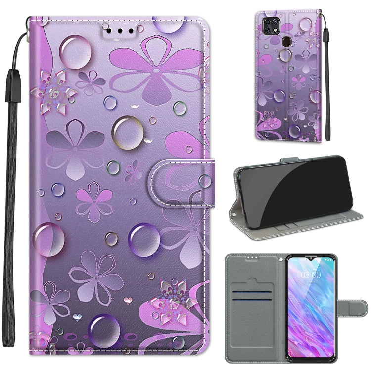 Voltage Coloured Drawing Magnetic Clasp Horizontal Flip PU Leather Case with Holder & Card Slots