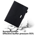 Business Style Horizontal Flip Leather Case with Holder & Card Slot & Photo Frame & Wallet & Hand Strap & Sleep / Wake-up Function — For iPad 5 / 6 / 7 / 8 / 9