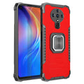 Fierce Warrior Series Armor All-inclusive Shockproof Aluminum Alloy + TPU Protective Case with Ring Holder, For Tecno Spark 6