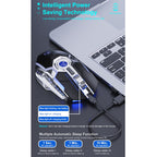 iMICE G7 Colorful Streamer Lights Rechargeable Silent Wireless Mouse