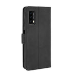 Solid Color Skin Feel Magnetic Buckle Horizontal Flip Calf Texture PU Leather Case with Holder & Card Slots & Wallet