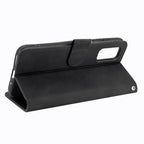 Solid Color Skin Feel Magnetic Buckle Horizontal Flip Calf Texture PU Leather Case with Holder & Card Slots & Wallet