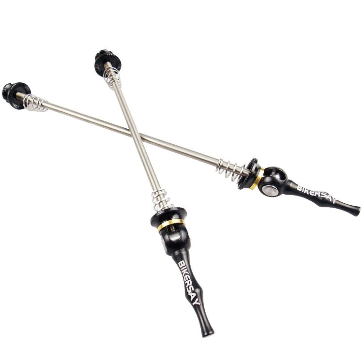 BIKERSAY Bicycle Skewers Quick Release Titanium Axle QR Wheel Hub Skewer — For MTB Bicycle QR003