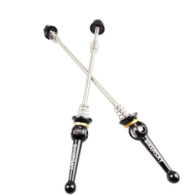 BIKERSAY Bicycle Skewers Quick Release Titanium Axle QR Wheel Hub Skewer — view 9