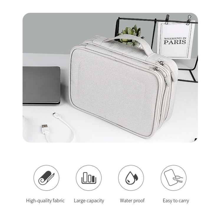 SM02S Double-layer Multifunctional Digital Accessory Storage Bag — view 7