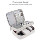 SM02S Double-layer Multifunctional Digital Accessory Storage Bag — view 8