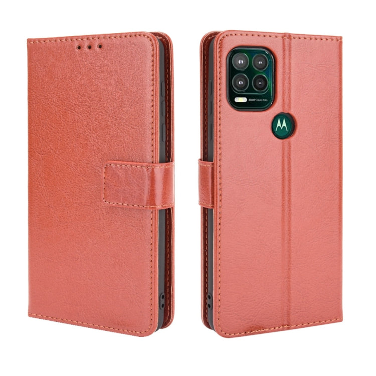 Crazy Horse Texture Horizontal Flip Leather Case with Holder & Card Slots & Lanyard