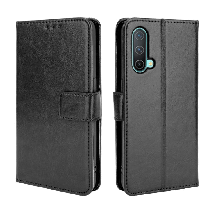 Crazy Horse Texture Horizontal Flip Leather Case with Holder & Card Slots & Lanyard