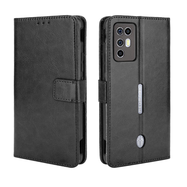 Crazy Horse Texture Horizontal Flip Leather Case with Holder & Card Slots & Lanyard