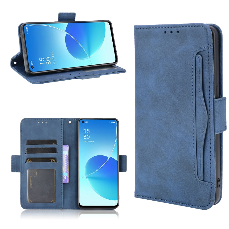 Skin Feel Calf Pattern Horizontal Flip Leather Case with Holder & Card Slots & Photo Frame