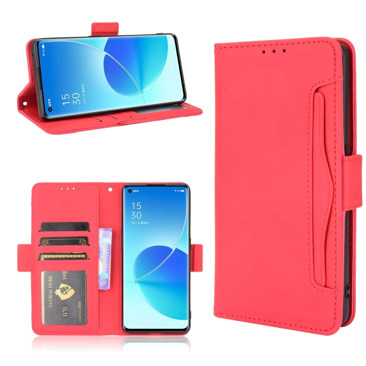 Skin Feel Calf Pattern Horizontal Flip Leather Case with Holder & Card Slots & Photo Frame