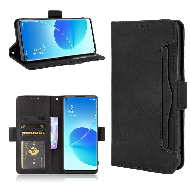 Skin Feel Calf Pattern Horizontal Flip Leather Case with Holder & Card Slots & Photo Frame