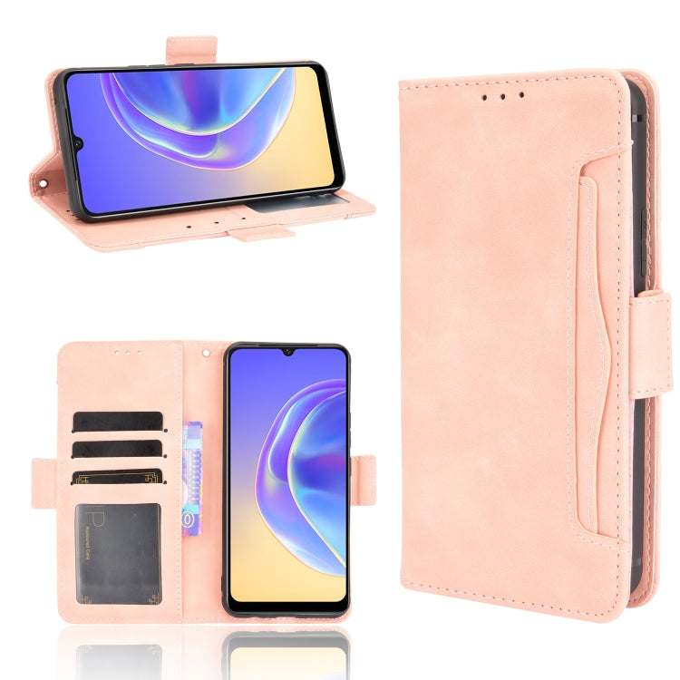 Skin Feel Calf Pattern Horizontal Flip Leather Case with Holder & Card Slots & Photo Frame