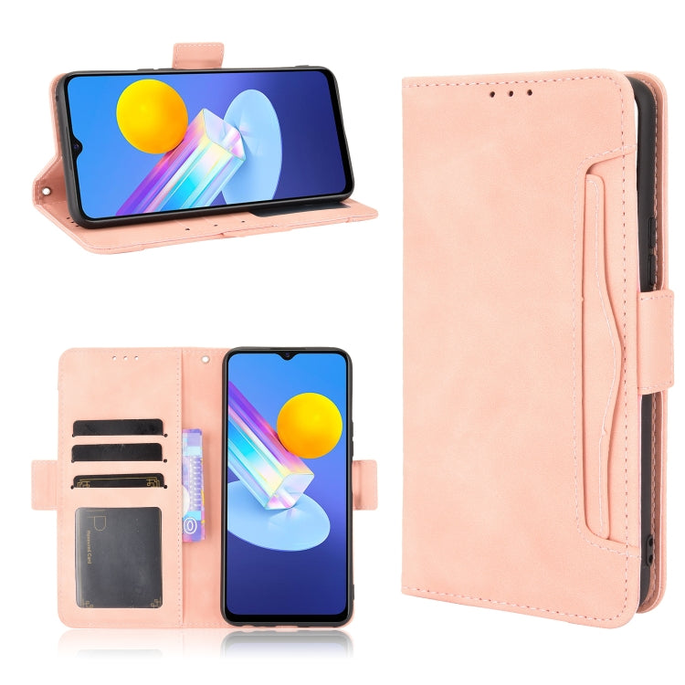 Skin Feel Calf Pattern Horizontal Flip Leather Case with Holder & Card Slots & Photo Frame