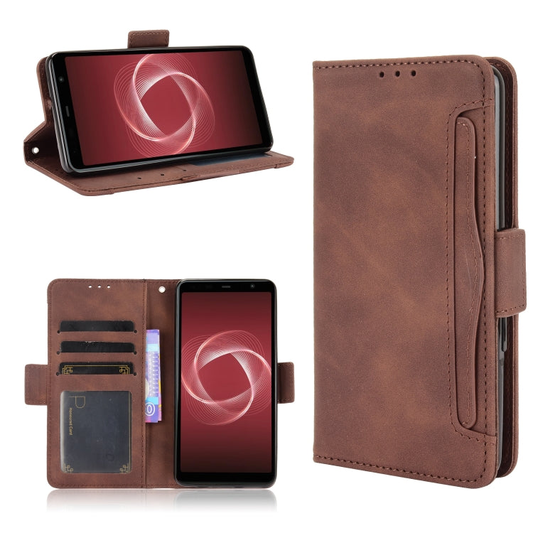 Skin Feel Calf Pattern Horizontal Flip Leather Case with Holder & Card Slots & Photo Frame