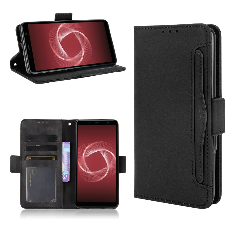 Skin Feel Calf Pattern Horizontal Flip Leather Case with Holder & Card Slots & Photo Frame