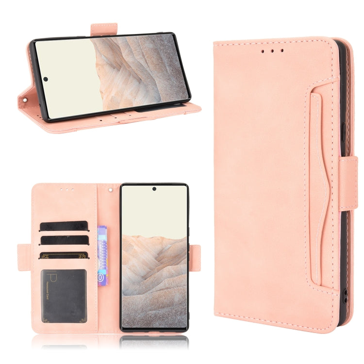 Skin Feel Calf Pattern Horizontal Flip Leather Case with Holder & Card Slots & Photo Frame