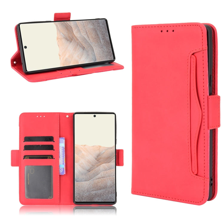 Skin Feel Calf Pattern Horizontal Flip Leather Case with Holder & Card Slots & Photo Frame