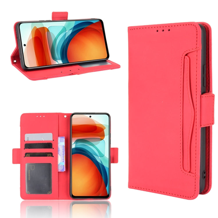Skin Feel Calf Pattern Horizontal Flip Leather Case with Holder & Card Slots & Photo Frame
