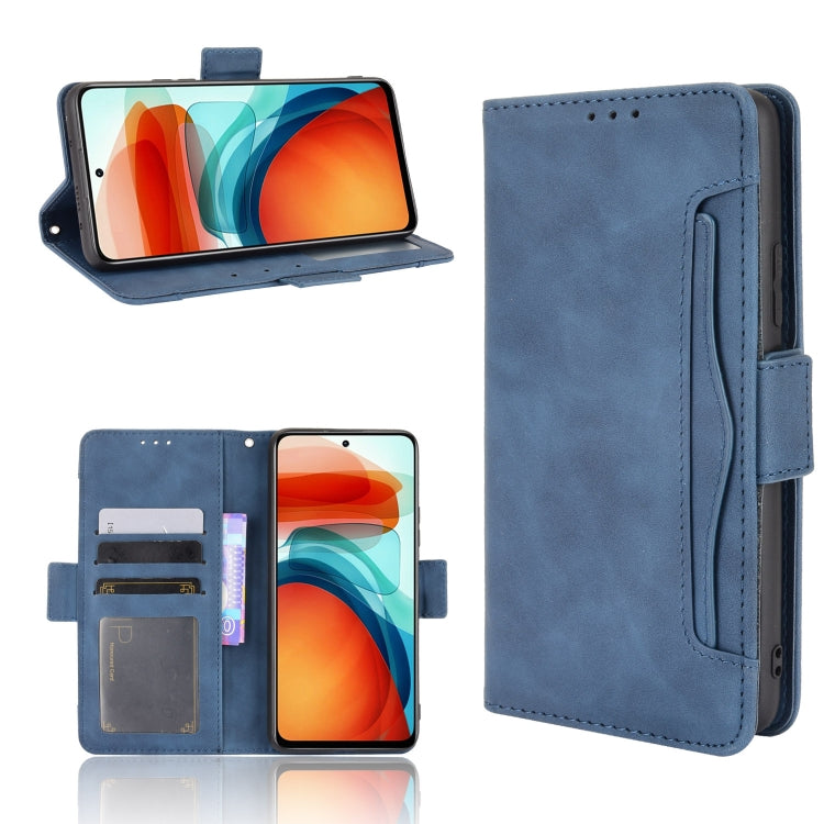 Skin Feel Calf Pattern Horizontal Flip Leather Case with Holder & Card Slots & Photo Frame