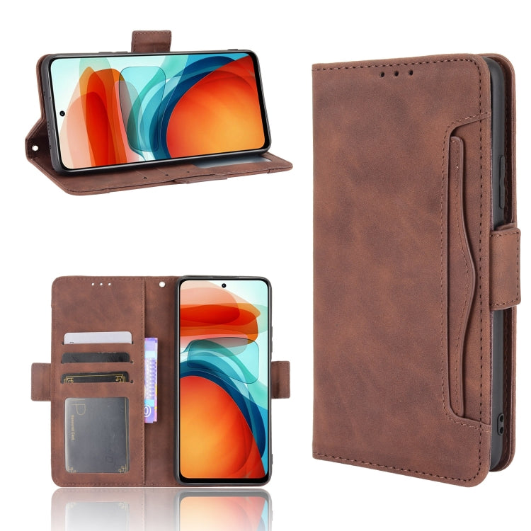 Skin Feel Calf Pattern Horizontal Flip Leather Case with Holder & Card Slots & Photo Frame
