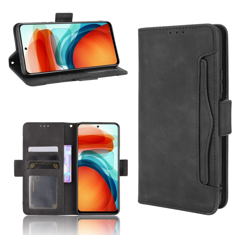 Skin Feel Calf Pattern Horizontal Flip Leather Case with Holder & Card Slots & Photo Frame