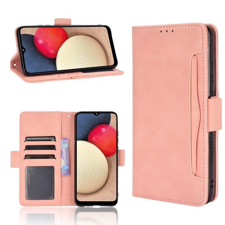 Skin Feel Calf Pattern Horizontal Flip Leather Case with Holder & Card Slots & Photo Frame