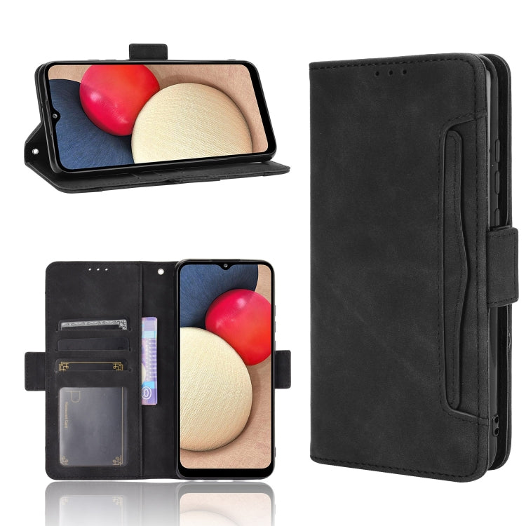 Skin Feel Calf Pattern Horizontal Flip Leather Case with Holder & Card Slots & Photo Frame