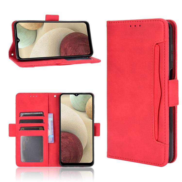 Skin Feel Calf Pattern Horizontal Flip Leather Case with Holder & Card Slots & Photo Frame