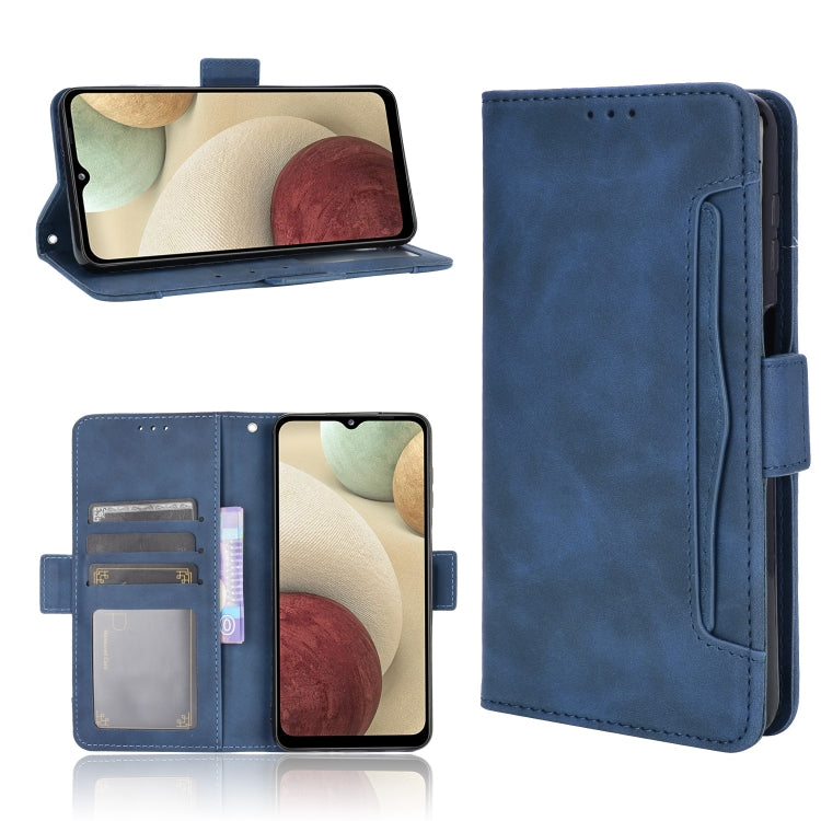 Skin Feel Calf Pattern Horizontal Flip Leather Case with Holder & Card Slots & Photo Frame
