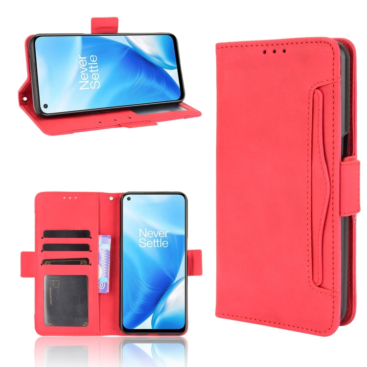 Skin Feel Calf Pattern Horizontal Flip Leather Case with Holder & Card Slots & Photo Frame