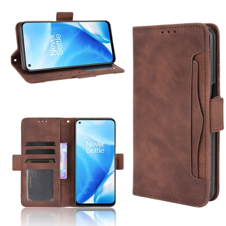 Skin Feel Calf Pattern Horizontal Flip Leather Case with Holder & Card Slots & Photo Frame