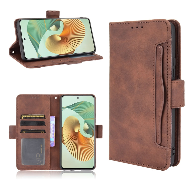 Skin Feel Calf Pattern Horizontal Flip Leather Case with Holder & Card Slots & Photo Frame