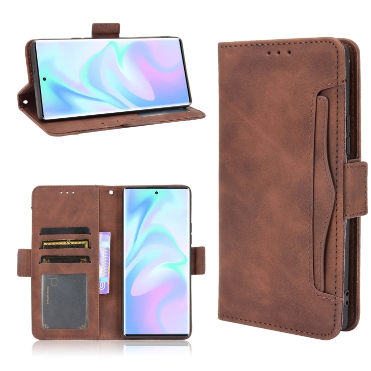 Skin Feel Calf Pattern Horizontal Flip Leather Case with Holder & Card Slots & Photo Frame