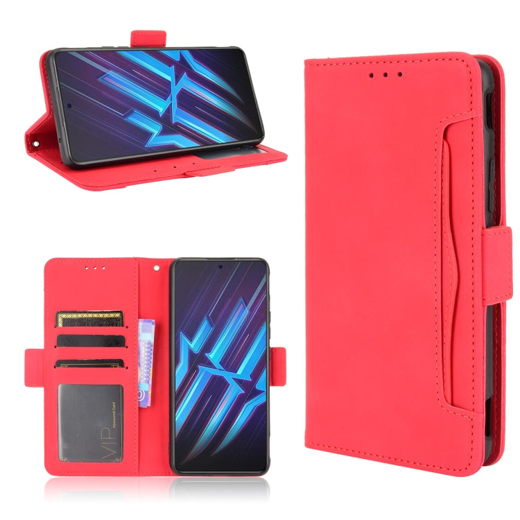 Skin Feel Calf Pattern Horizontal Flip Leather Case with Holder & Card Slots & Photo Frame