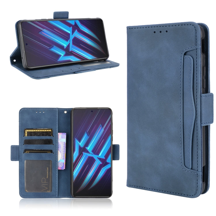 Skin Feel Calf Pattern Horizontal Flip Leather Case with Holder & Card Slots & Photo Frame